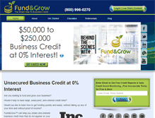 Tablet Screenshot of fundandgrow.com